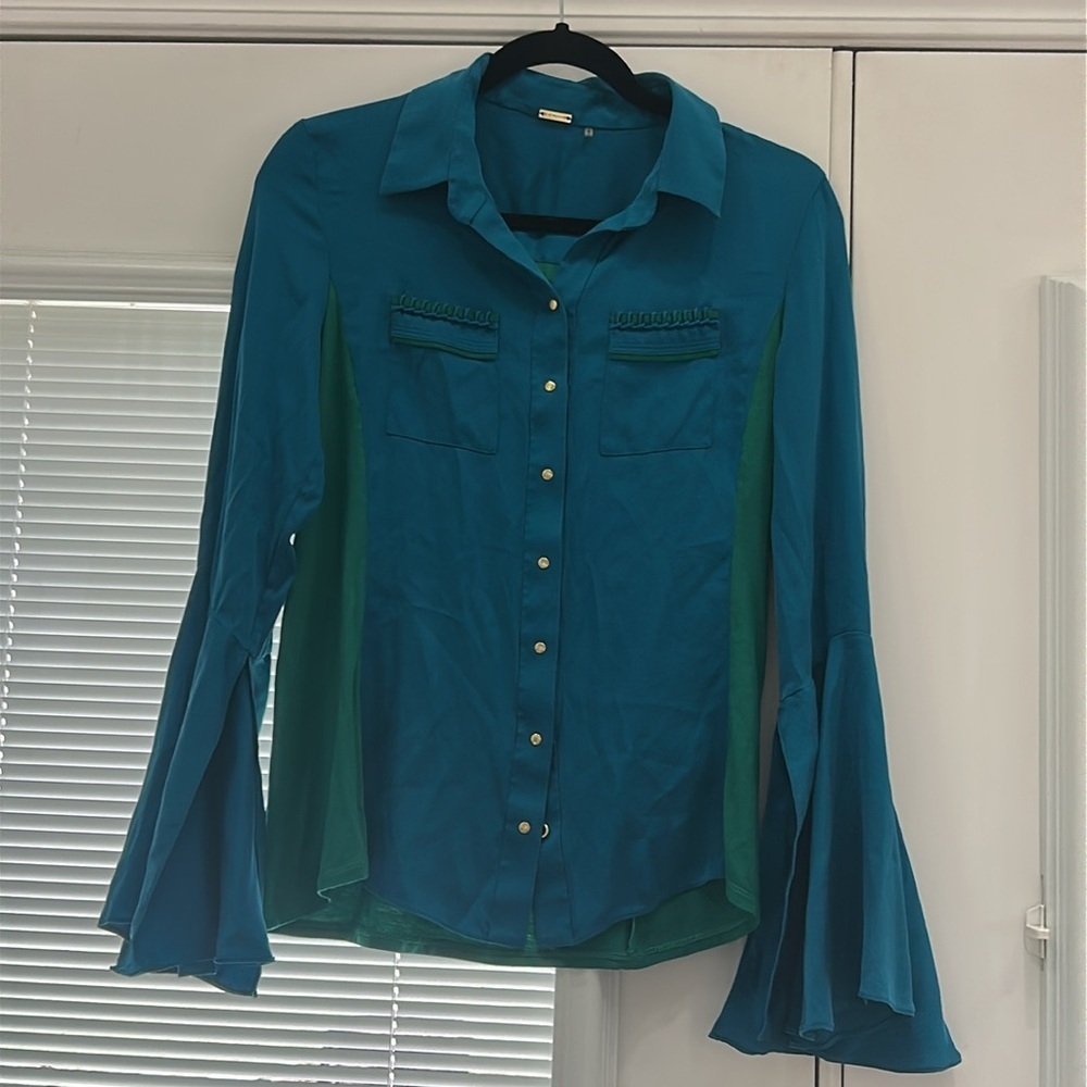 Elie Tahari Silk Blouse size sp